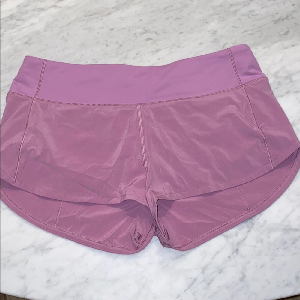 Light Purple Lululemon Speed Up Short “regular”